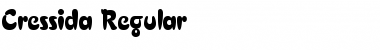 Download Cressida Regular Font Title Preview