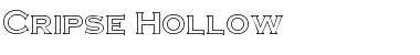 Download Cripse Hollow Regular Font Title Preview