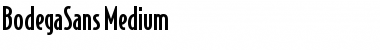 Download BodegaSansMedium Regular Font Title Preview
