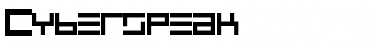 Download Cyberspeak Regular Font Title Preview