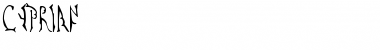 Download Cyprian Normal Font Title Preview