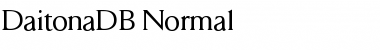 Download DaitonaDB Normal Font