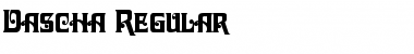 Download Dascha Regular Font Title Preview