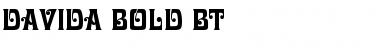 Download Davida Bold Font Title Preview