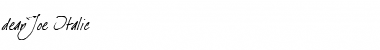 Download dearJoe Italic Font Title Preview
