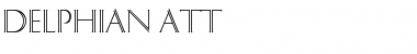 Download Delphian ATT Regular Font Title Preview