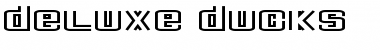 Download Deluxe Ducks Regular Font Title Preview