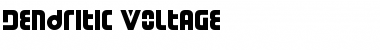 Download Dendritic Voltage Regular Font Title Preview