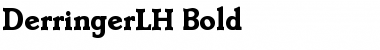 Download DerringerLH Bold Font Title Preview