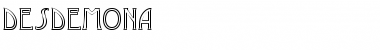 Download Desdemona Regular Font Title Preview