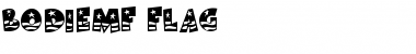 Download BodieMF Flag Font Title Preview