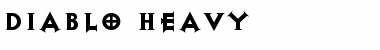 Download Diablo Heavy Font Title Preview