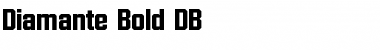 Download Diamante DB Bold Font Title Preview