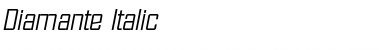 Download Diamante Italic Font Title Preview