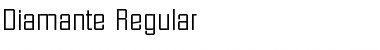 Download Diamante Regular Font Title Preview