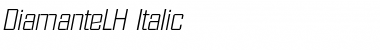 Download DiamanteLH Italic Font Title Preview