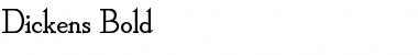 Download Dickens Bold Font Title Preview