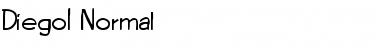 Download Diego1 Normal Font Title Preview