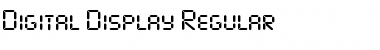 Download Digital Display Regular Font Title Preview