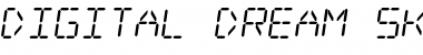 Download Digital dream Skew Regular Font Title Preview