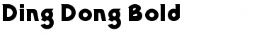 Download Ding-Dong Bold Font Title Preview