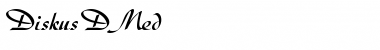 Download DiskusDMed Regular Font Title Preview