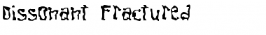 Download Dissonant Fractured Font Title Preview