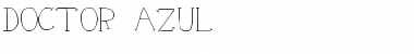 Download Doctor Azul Regular Font Title Preview