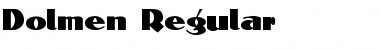 Download Dolmen Regular Font Title Preview