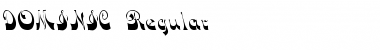 Download DOMINIC Regular Font Title Preview