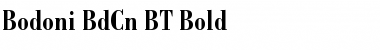 Download Bodoni BdCn BT Bold Font Title Preview