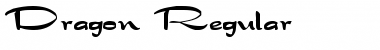 Download Dragon Regular Font Title Preview
