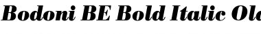 Download Bodoni BE Italic Font Title Preview