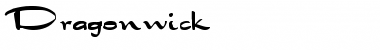 Download Dragonwick Regular Font Title Preview