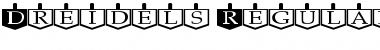 Download Dreidels Regular Font Title Preview