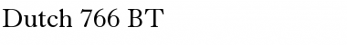 Download Dutch766 BT Roman Font Title Preview