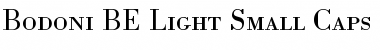 Download Bodoni BE Regular Font Title Preview
