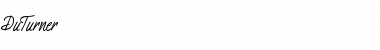 Download DuTurner Regular Font Title Preview