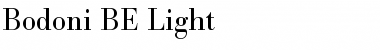 Download Bodoni BE Regular Font Title Preview