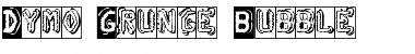 Download Dymo Grunge Bubble Regular Font Title Preview