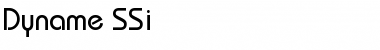 Download Dyname SSi Regular Font Title Preview