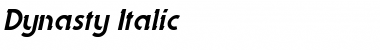 Download Dynasty Italic Font Title Preview
