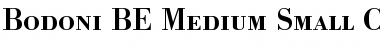 Download Bodoni BE Bold Font Title Preview