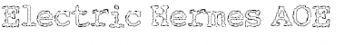 Download Electric Hermes AOE Regular Font Title Preview