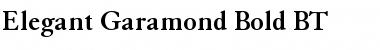 Download ElegaGarmnd BT Bold Font Title Preview
