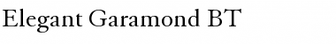 Download ElegaGarmnd BT Roman Font Title Preview