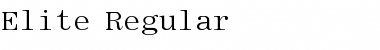 Download Elite Regular Font Title Preview