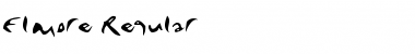 Download Elmore Regular Font Title Preview