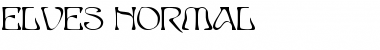 Download Elves Normal Font Title Preview