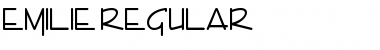 Download EMILIE Regular Font Title Preview
